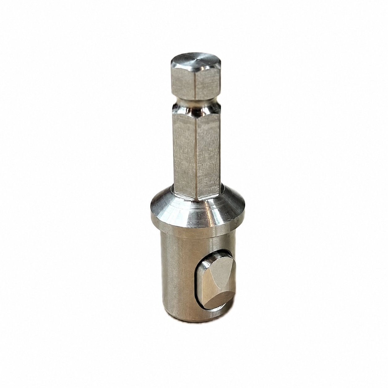 Stainless Steel 7/16” Quick Connect Drill Adaptor