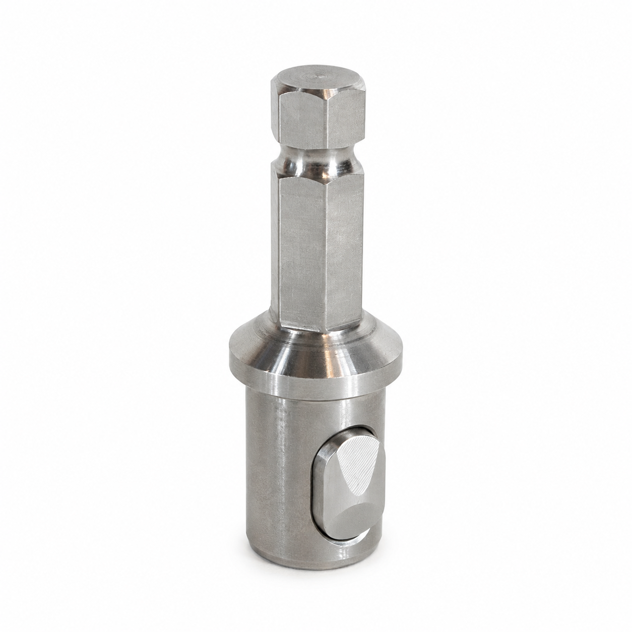 USA Drill Adaptor HEX 1/4” (Stainless Button)