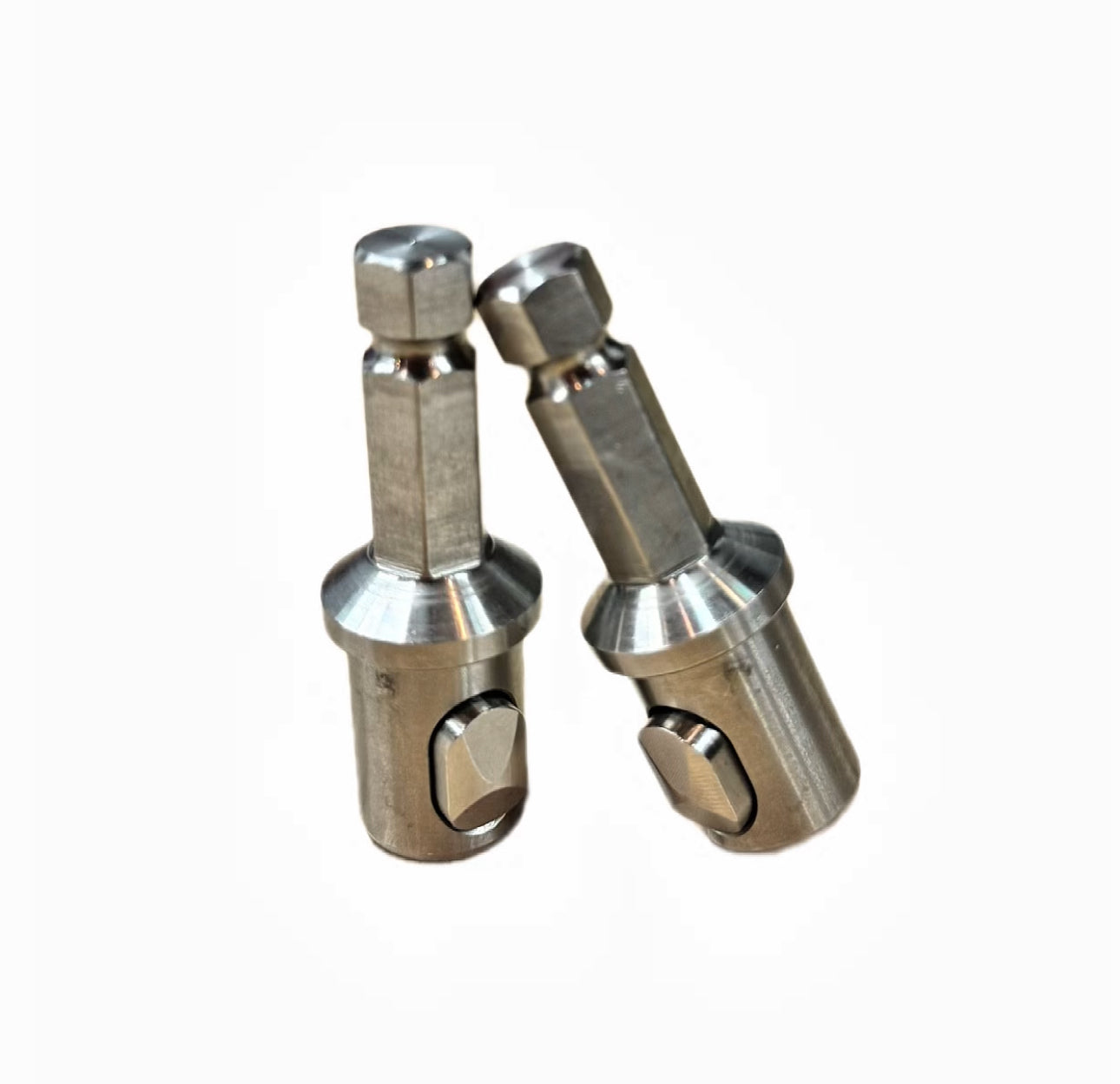 Stainless Steel 7/16” Quick Connect Drill Adapter