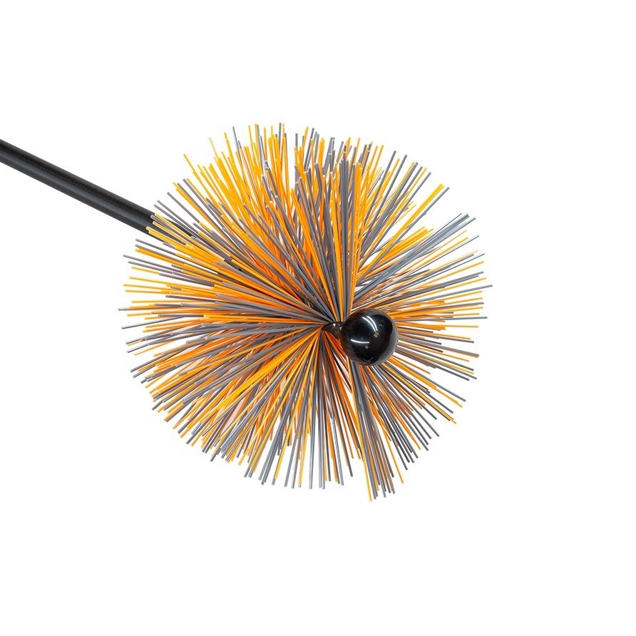 Aluminum Chimney Power Brush Kit - Rotary Sweep Replacement For
