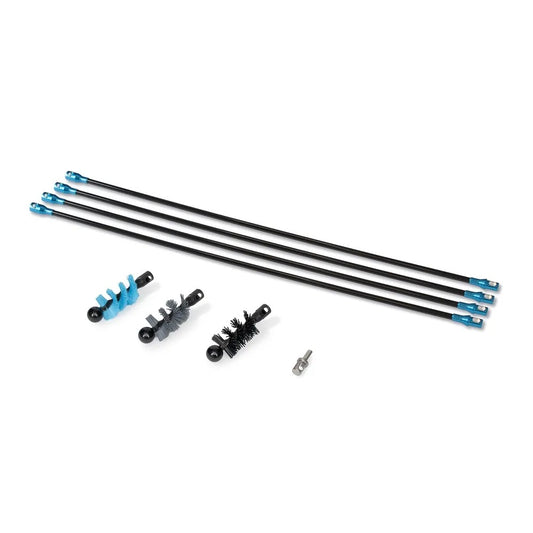 Biomass / Pellet Boiler Tube Cleaning Kit – 4 Rods + 3 Brushes
