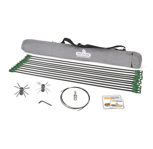 Biomass / Pellet Chimney Power Sweeping Kit