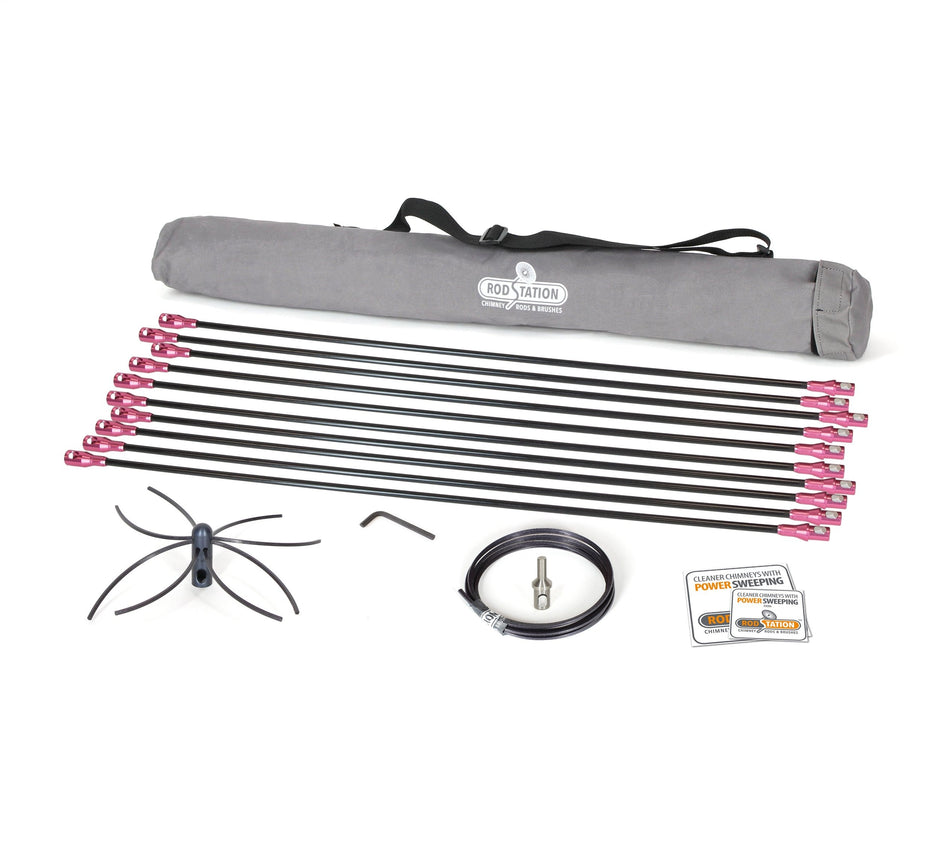 Chimney Power Sweeping Kits | Rodstation USA – Pro Chimney Tools