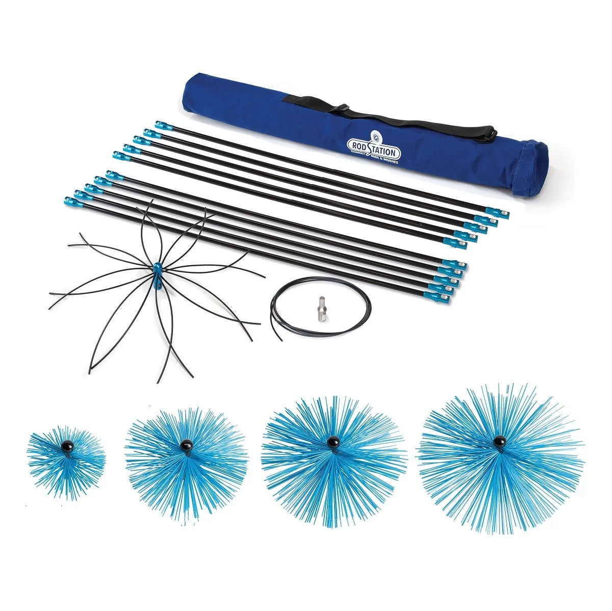 Grease Duct Cleaning Power Sweeping Kit